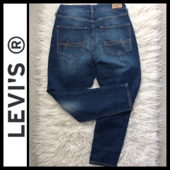 NWT Denzien Levi’s High Rise Ankle Skinny Jeans - Picture 3 of 6